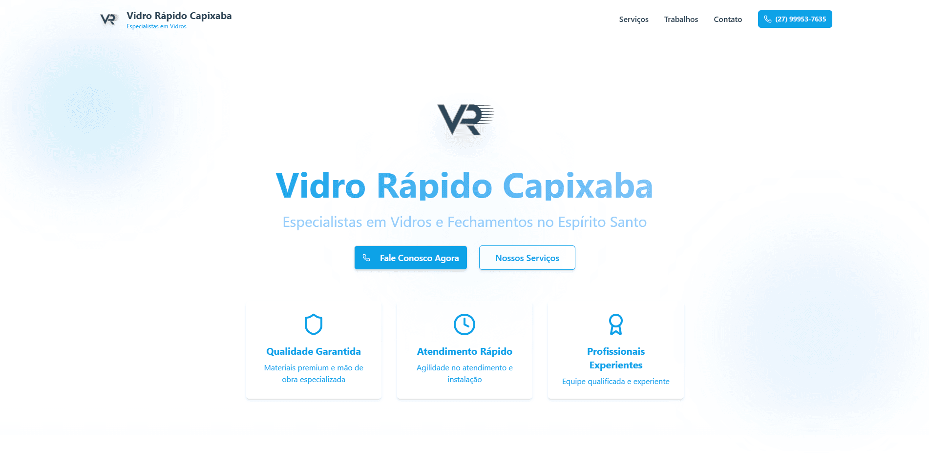 Vidro Rapido Capixaba